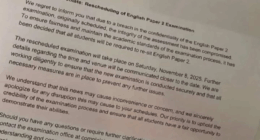 HSC hoax letter