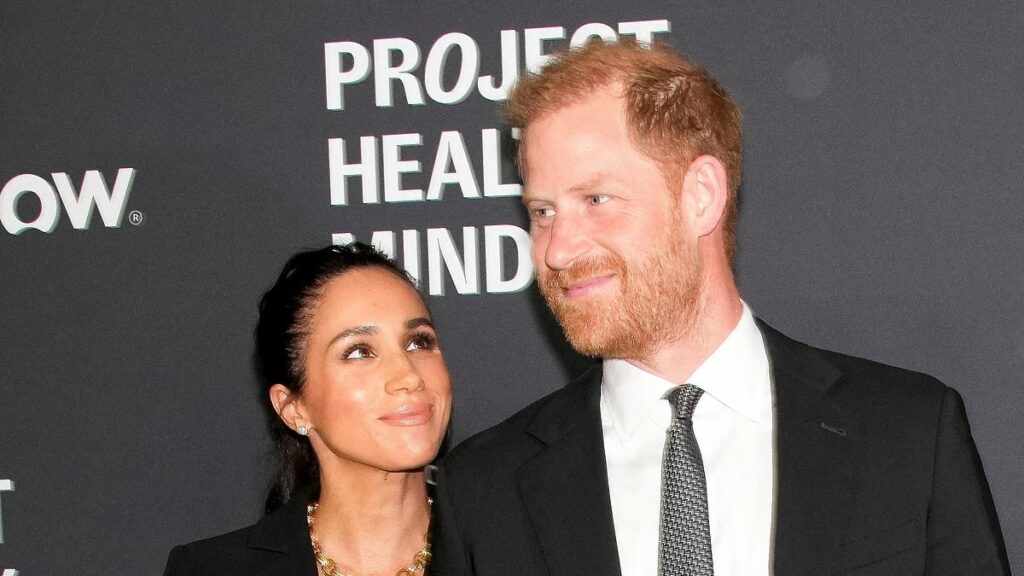 Harry and Meghan named 'Humanitarians of the Year' at glitzy awards