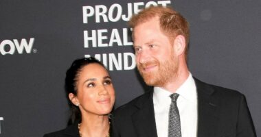 Harry and Meghan named 'Humanitarians of the Year' at glitzy awards