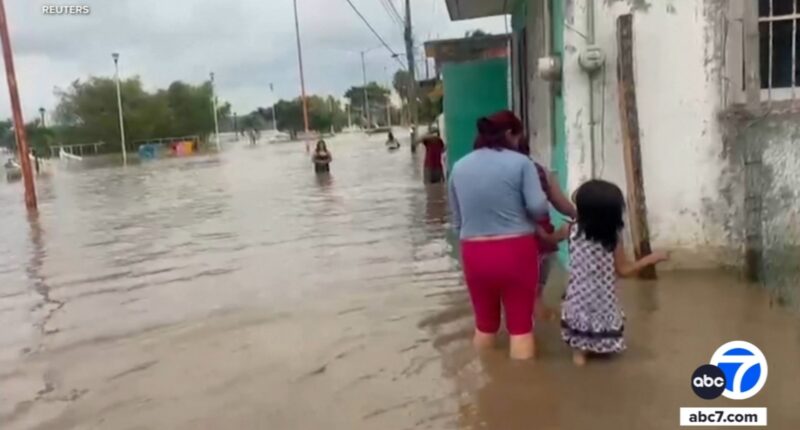 Heavy rain in Mexico sets off floods and landslides, killing at least 41
