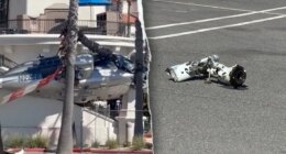 Helicopter crash in Southern California leaves 5 people hospitalized