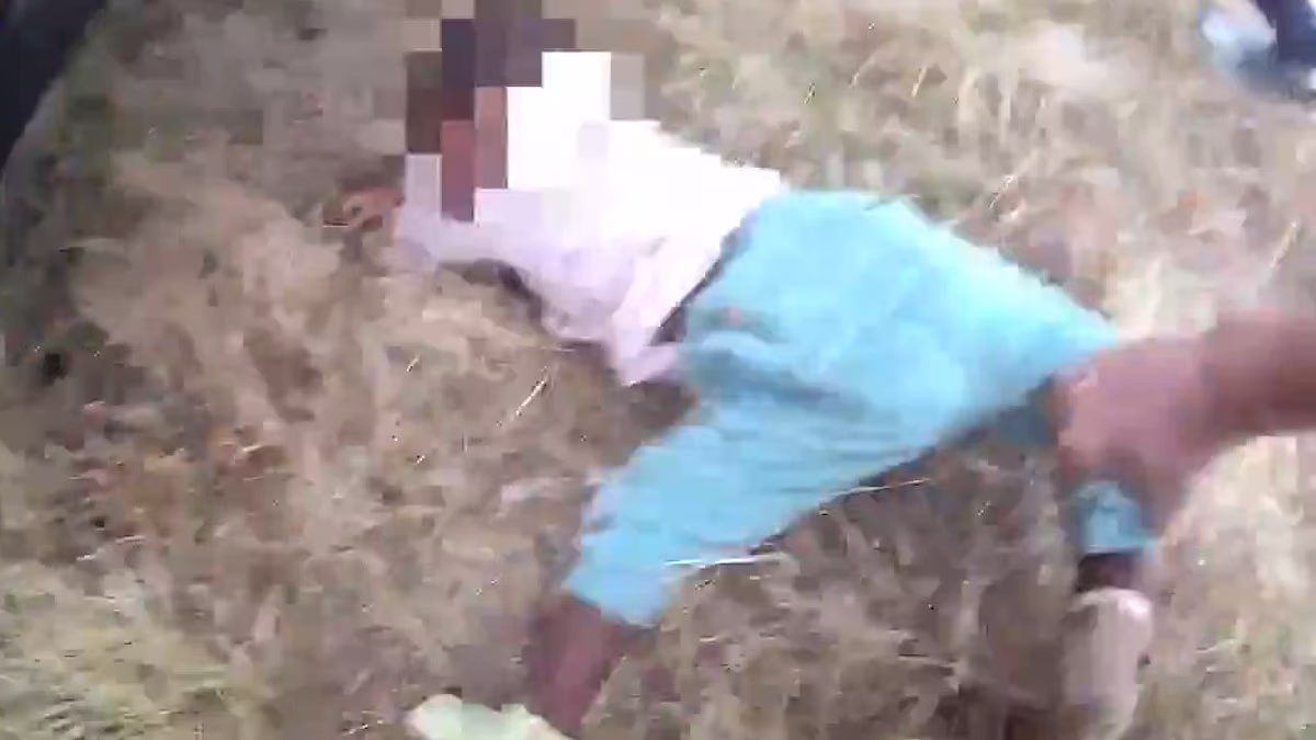 Hero cops save baby pinned underneath car following horror crash