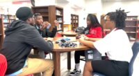 High school mentors teach kids how to handle peer pressure