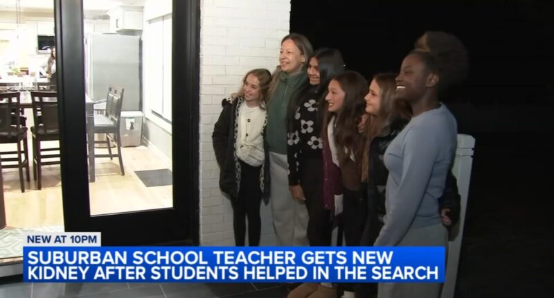 Hoffman Estates Timber Trails Elementary School teacher Katie Pappas gets 2nd life-saving kidney transplant organ donation