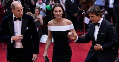 Hollywood Royalty. The 1 big event that brings the monarchy face to face with film stars