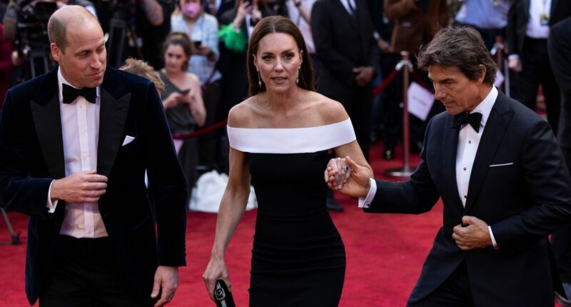 Hollywood Royalty. The 1 big event that brings the monarchy face to face with film stars