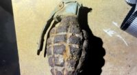 Horror as toddler finds LIVE grenade in family's front yard