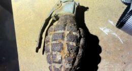Horror as toddler finds LIVE grenade in family's front yard