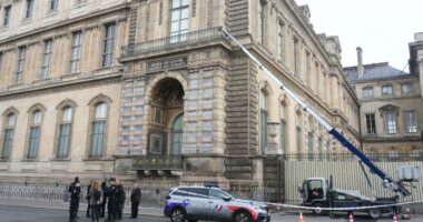 How Louvre burglars obtained truck-mounted lift to make off with jewels worth more than $100M
