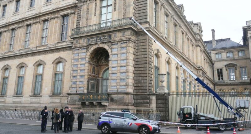 How Louvre burglars obtained truck-mounted lift to make off with jewels worth more than $100M