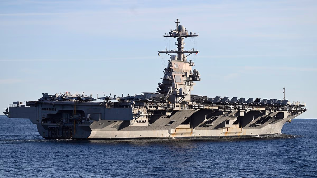 Huge escalation in Trump's war as he sends carrier to Caribbean