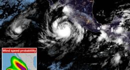 Hurricane Priscilla strengthens in the Pacific off southwestern Mexico
