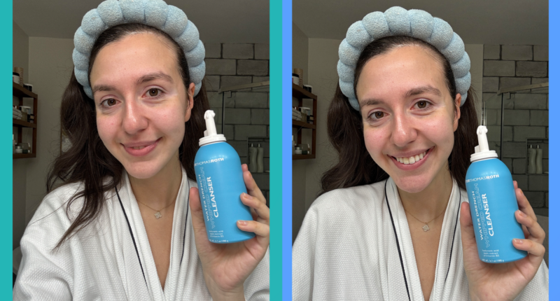 I tried the new Peter Thomas Roth Whipped Cleanser