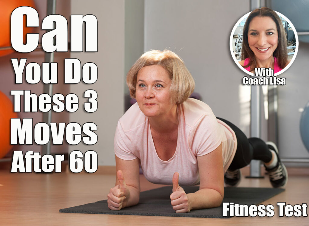 Charming Middle aged woman standing in plank position after a workout. The concept of health and longevity. If You Can Master These 3 Bodyweight Movements After 60, You