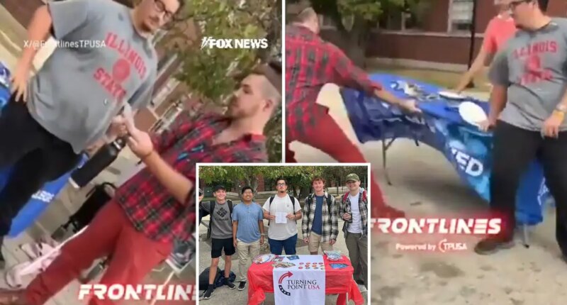 Illinois State University graduate student who flipped TPUSA table fired from teaching assistant position