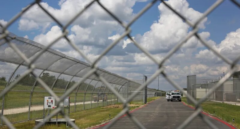 Immigration detention center shooting suspects face terror charges