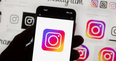 FILE - The Instagram logo is seen on a cell phone in Boston, Oct. 14, 2022. (AP Photo/Michael Dwyer, File)