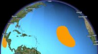 Invest 97L tagged by the National Hurricane Center