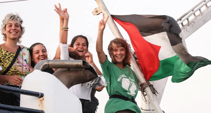 Israel claims Greta Thunberg's flotilla seeking to break Gaza blockade has Hamas ties, cites documents
