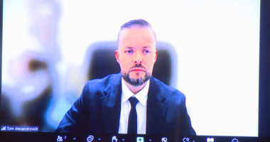 Israeli official arrested as part of a sex sting pleads not guilty in Las Vegas court