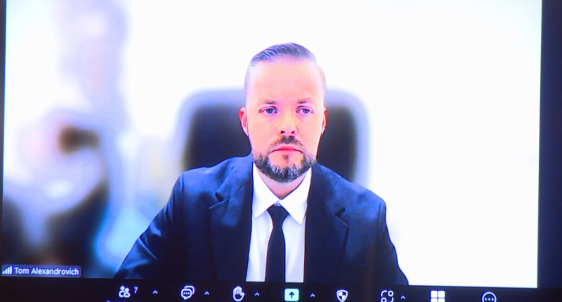 Israeli official arrested as part of a sex sting pleads not guilty in Las Vegas court