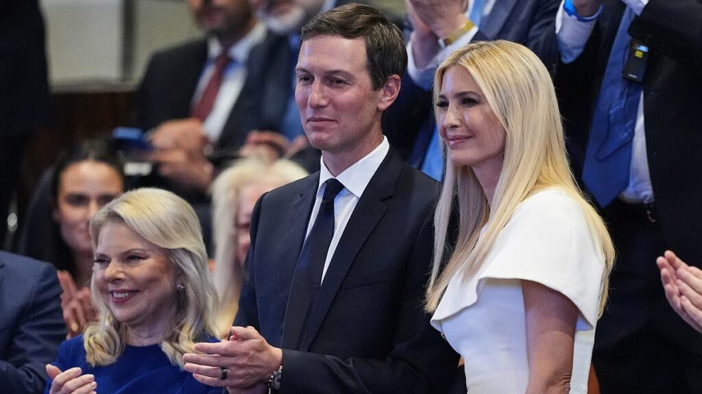 Ivanka and Jared lead Trump's top team in Israel