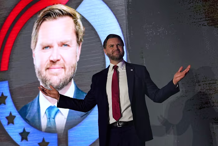 JD Vance calls for reduction in legal immigration at Turning Point event