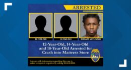 Jacksonville teens arrested in furniture store crash
