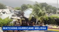Jamaica Hurricane Melissa update: Romeoville, Illinois couple stranded as Category 5 Hurricane brings flooding, catastrophic winds