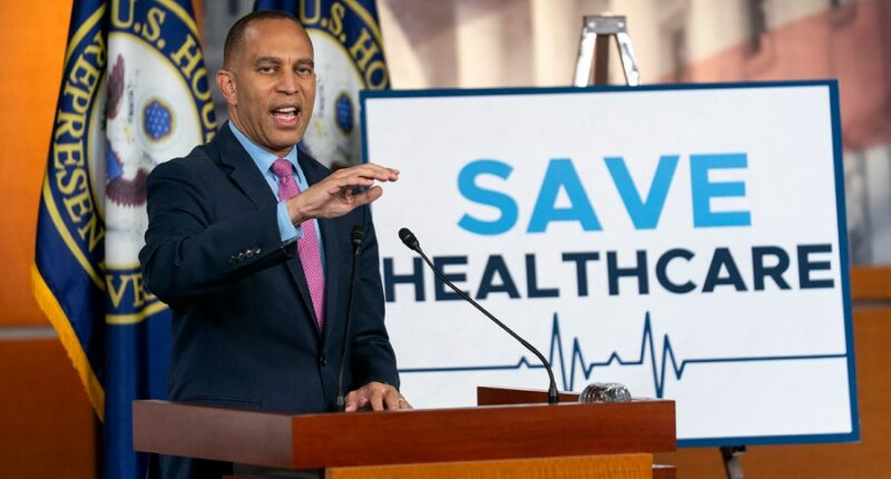 Jeffries says 'no Democrat' trying to give health care to migrants without legal status