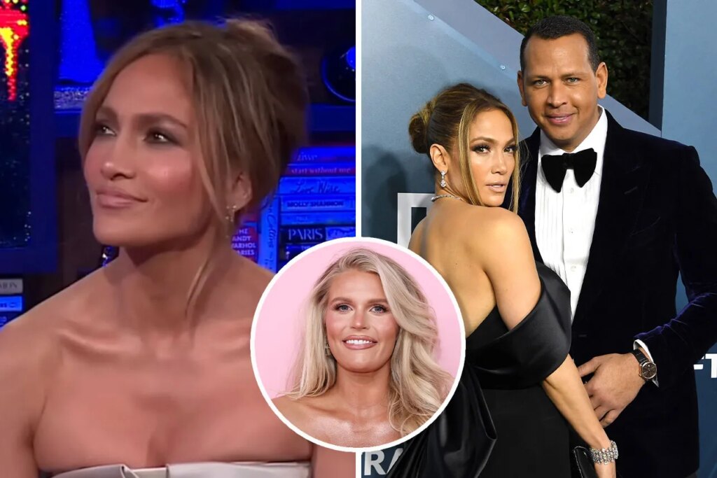 Jennifer Lopez stonewalls Andy Cohen's question about her ex A-Rod's texting scandal with 'Southern Charm' star Madison LeCroy: "I'm done with that"