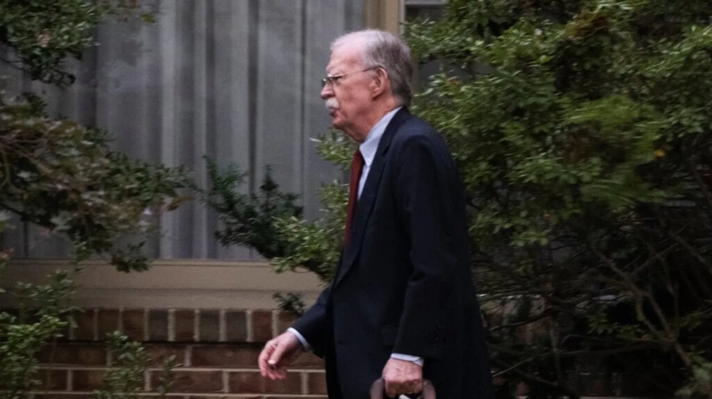 John Bolton surrenders at Maryland courthouse