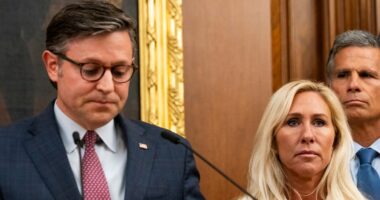 Johnson says he had 'thoughtful' talk with Greene amid her criticism of health care costs