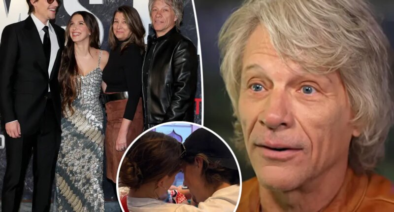 Jon Bon Jovi makes rare comment about Jake and Millie Bobby Brown’s daughter