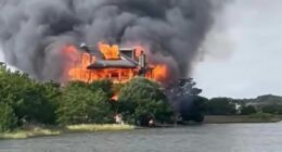 Judge's home burned weeks after decision against Trump administration