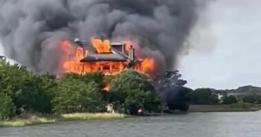 Judge's home burned weeks after decision against Trump administration