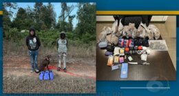 K-9 Rebel aids in capturing trespassers with contraband at state prison