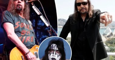 KISS guitarist Ace Frehley on life support after suffering brain bleed