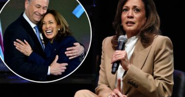 Kamala Harris' book details petty fight with husband over 'bland' hotel room