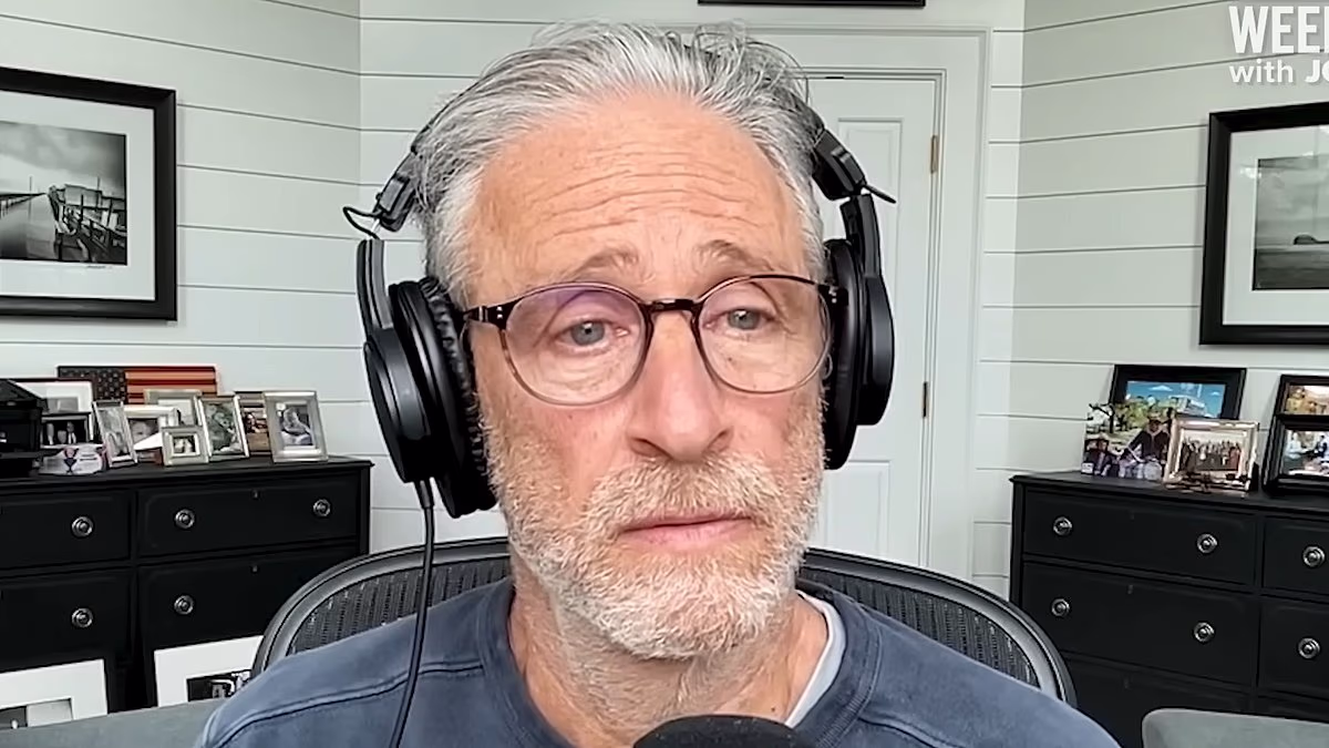 Kamala Harris shocks Jon Stewart by saying Biden was fully 'competent'