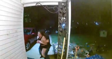 Kansas woman's abduction caught on camera, police say