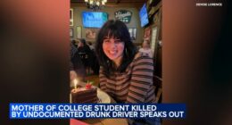 Katie Abraham's mother speaks out against DHS 'Operation Midway Blitz' in Chicago being named for daughter killed in DUI crash
