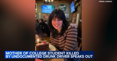 Katie Abraham's mother speaks out against DHS 'Operation Midway Blitz' in Chicago being named for daughter killed in DUI crash