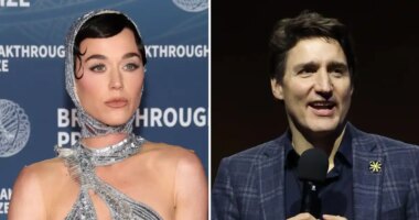 Katy Perry Holds Hands With Justin Trudeau in 1st Major Appearance