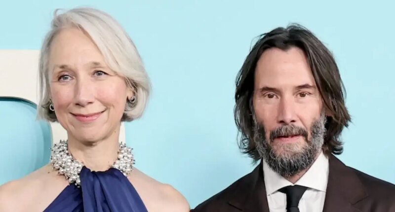 Keanu Reeves Addresses Marriage Rumors, Kisses Alexandra Grant on Red Carpet