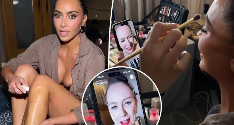 Kim Kardashian borrows Naomi Watts’ lube for ‘fashion emergency’