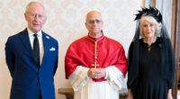 King Charles, Queen Camilla pray with Pope Leo in historic step for churches and welcome respite from Epstein scandal