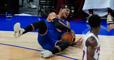 Knicks not worried about Josh Hart catching up after injury