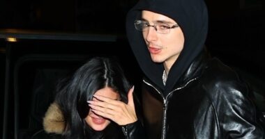 Kylie Jenner and Timothee Chalamet are pictured together