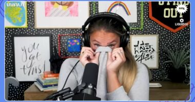 Kylie Kelce breaks down in tears as she recalls tragic miscarriage